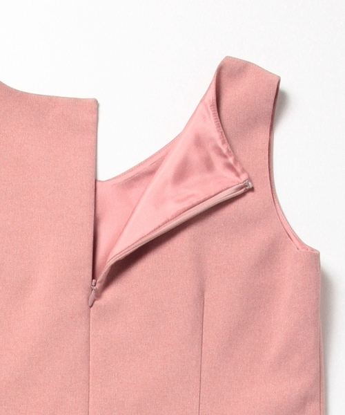 BEAMS LIGHTS Women's(ビームスライツ ウィメンズ)の「BEAMS LIGHTS / ノースリーブセットワンピース(ワンピース・レディース・チャコールグレー/ネイビー/ピンク・38/36)」の18枚目の写真