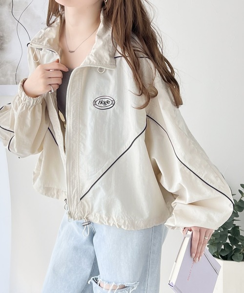 セール】《Javaジャバコラボ》甘カジュアルを格上げ。配色パイピング