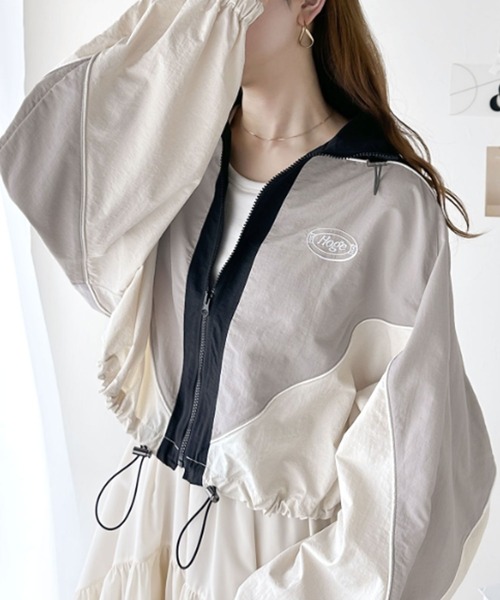 セール】《Javaジャバコラボ》甘カジュアルを格上げ。配色パイピング