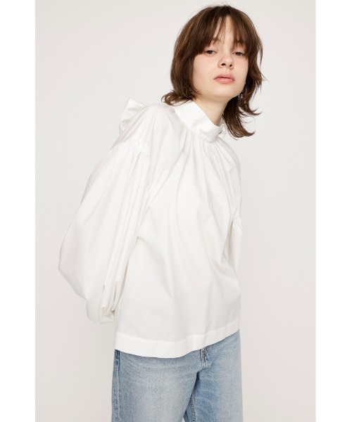 SLY（スライ）の「2WAY VOLUME SLEEVE BL ツーウェイ ボリューム