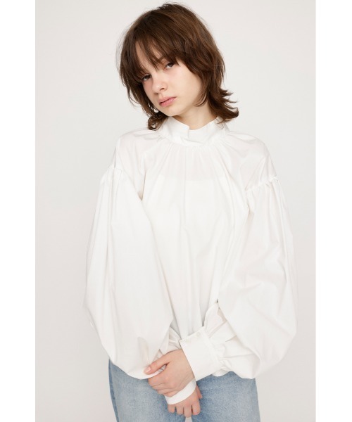 のんこ様★ WO Bias Volume Sleeves ブラウス plage（プラージュ）の「WO Bias Volume Sleeves ブラウス（シャツ
