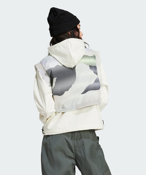 adidas★LADY'S_シティーイスケーフクロップベスト adidas☆LADY'S_シティーイスケーフクロップベスト (adidas