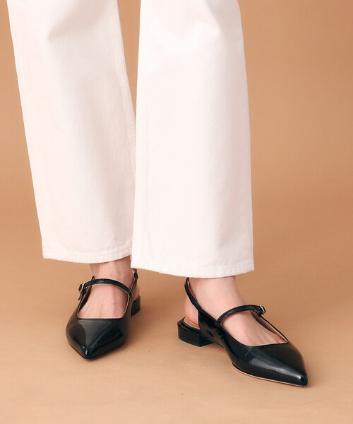 FABIO RUSCONI（ファビオルスコーニ）の「◆FABIO RUSCONI（ファビオルスコーニ）メリージェーンフラットパンプス（その他シューズ・レディース・ブラック・80/70/60）」の8枚目の写真