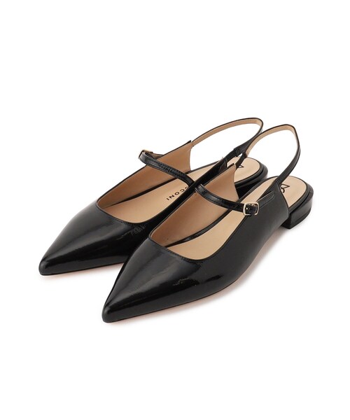 FABIO RUSCONI（ファビオルスコーニ）の「◆FABIO RUSCONI（ファビオルスコーニ）メリージェーンフラットパンプス（その他シューズ・レディース・ブラック・80/70/60）」の9枚目の写真