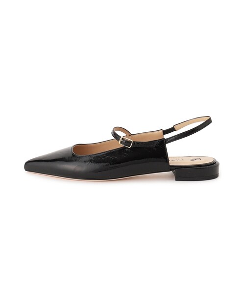 FABIO RUSCONI（ファビオルスコーニ）の「◆FABIO RUSCONI（ファビオルスコーニ）メリージェーンフラットパンプス（その他シューズ・レディース・ブラック・80/70/60）」の5枚目の写真