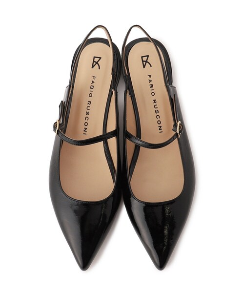 FABIO RUSCONI（ファビオルスコーニ）の「◆FABIO RUSCONI（ファビオルスコーニ）メリージェーンフラットパンプス（その他シューズ・レディース・ブラック・80/70/60）」の7枚目の写真