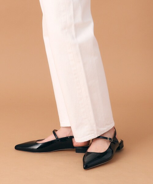 FABIO RUSCONI（ファビオルスコーニ）の「◆FABIO RUSCONI（ファビオルスコーニ）メリージェーンフラットパンプス（その他シューズ・レディース・ブラック・80/70/60）」の3枚目の写真