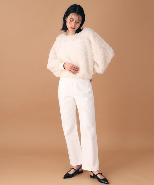 FABIO RUSCONI（ファビオルスコーニ）の「◆FABIO RUSCONI（ファビオルスコーニ）メリージェーンフラットパンプス（その他シューズ・レディース・ブラック・80/70/60）」の4枚目の写真