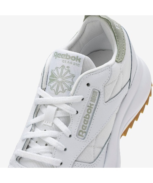Reebok（リーボック）の「クラシックレザー スペシャル エクストラ / CLASSIC LEATHER SP EXTRA（スニーカー・レディース・ホワイト/オフホワイト・22.5cm/23.0cm/23.5cm/24.5cm/24.0cm/25.0cm/25.5cm/26.0cm）」の14枚目の写真