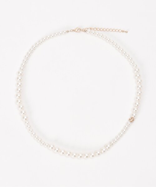 ikka（イッカ）の「グラデパールロンデルネックレス（ネックレス・レディース・オフホワイト・FREE）」の6枚目の写真