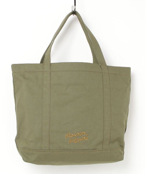 セール】FOX HEAD LARGE TOTE（トートバッグ）｜Maison Kitsune
