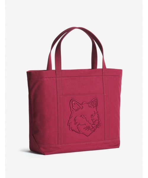 FOX HEAD LARGE TOTE（トートバッグ）｜Maison Kitsune（メゾン