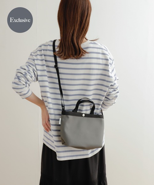 Drifter（ドリフター）の「『別注』DRIFTER×DOORS　ショルダーバッグ（ショルダーバッグ・レディース・ベージュ/ブラック/グレー・FREE）」の2枚目の写真