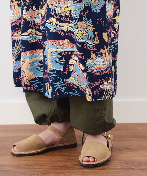 BEAMS BOY(ビームスボーイ)の「SUN SURF × BEAMS BOY / 別注 シャツ ワンピース(シャツワンピース・レディース・ネイビー/ブラック・FREE)」の16枚目の写真