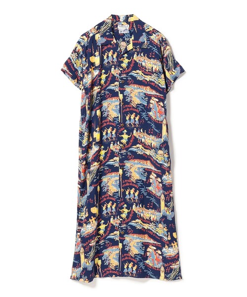 完売品　SUN SURF × BEAMS BOY /別注 シャツ ワンピース東洋 完売品 SUN SURF × BEAMS BOY /別注 シャツ ワンピース東洋
