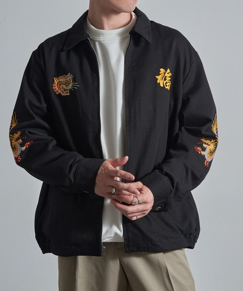 セール】【HOUSTON】51350 VIETNAM JACKET (TIGER)（その他アウター