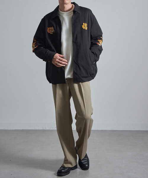 HOUSTON（ヒューストン）の「【HOUSTON】51350 VIETNAM JACKET (TIGER)（その他アウター・メンズ・ホワイト/ブラック/オリーブ/カーキ・M/XL/L）」の11枚目の写真