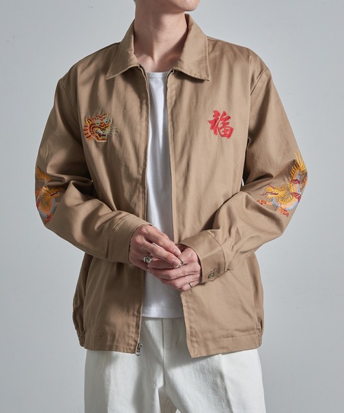 セール】【HOUSTON】51350 VIETNAM JACKET (TIGER)（その他アウター