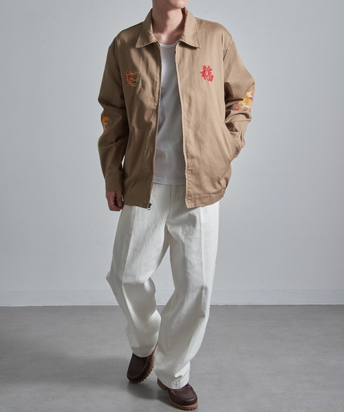 HOUSTON（ヒューストン）の「【HOUSTON】51350 VIETNAM JACKET (TIGER)（その他アウター・メンズ・ホワイト/ブラック/オリーブ/カーキ・M/XL/L）」の20枚目の写真