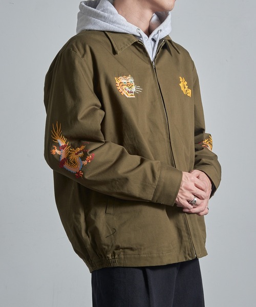 セール】【HOUSTON】51350 VIETNAM JACKET (TIGER)（その他アウター