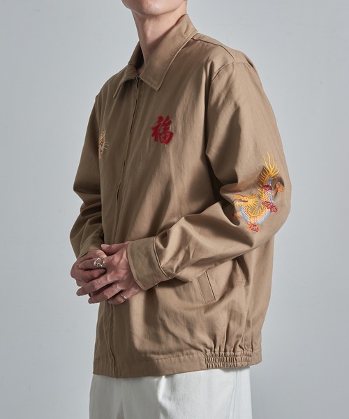 HOUSTON（ヒューストン）の「【HOUSTON】51350 VIETNAM JACKET (TIGER)（その他アウター・メンズ・ホワイト/ブラック/オリーブ/カーキ・M/XL/L）」の14枚目の写真