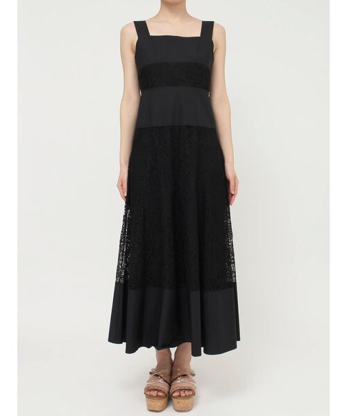 MERCURYDUO（マーキュリーデュオ）の「パネルレースバックシャンワンピース（ワンピース・レディース・ブラック/オフホワイト/ピンク・SMALL/MEDIUM）」の22枚目の写真