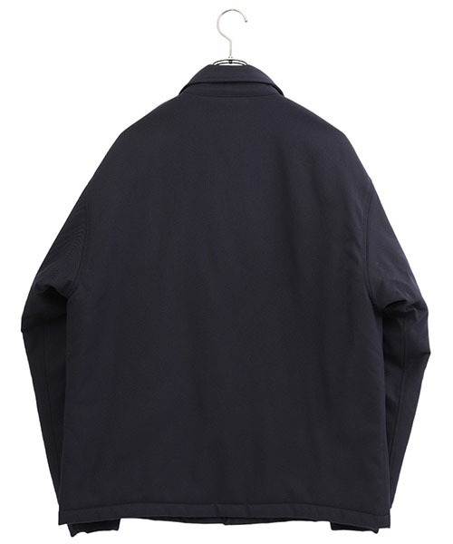 GOLD（ゴールド）の「東洋エンタープライズ GOLD / ゴールド：WOOL GABARDINE PADDING COACH JACKET：23B-GL15367[MUS]（ブルゾン・メンズ・ネイビー/ブラウン・S/M/L）」の12枚目の写真