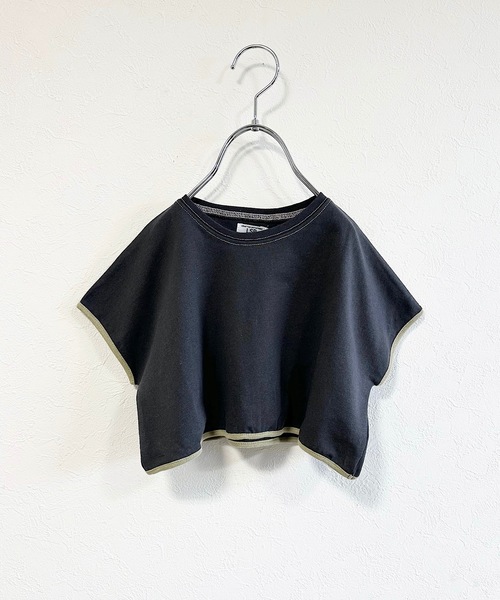 Life Support Products(ライフサポートプロダクツ)の「ムジショート丈Tシャツ(90~150cm)(Tシャツ/カットソー・キッズ・モカ/チャコール/ラベンダー/ホワイト系その他/オフホワイト/ブルー・90/100/110/120/130/140/150)」の18枚目の写真