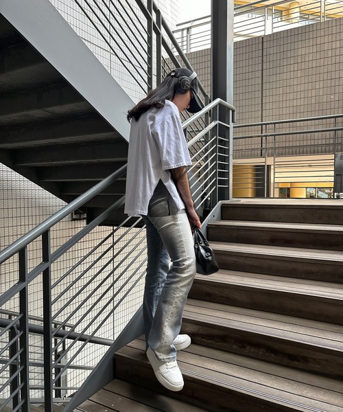 ISOOK(アイスー)の「【ISOOK / アイスー】ビスチェ付きシアーチュールトップス / セットアイテム 2点セット シアートップス ビスチェキャミ ZOZOTOWN限定(アンサンブル・レディース・ブラック/グレー・FREE)」の11枚目の写真