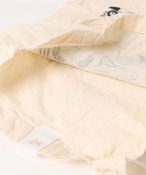 BEARDSLEY（ビアズリー）の「FPブロカントエコバッグ（エコバッグ/サブバッグ・レディース・アイボリー・FREE）」の4枚目の写真