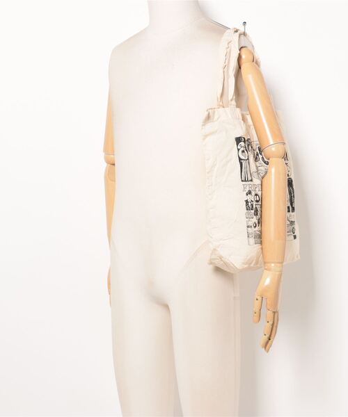 BEARDSLEY（ビアズリー）の「FPブロカントエコバッグ（エコバッグ/サブバッグ・レディース・アイボリー・FREE）」の5枚目の写真
