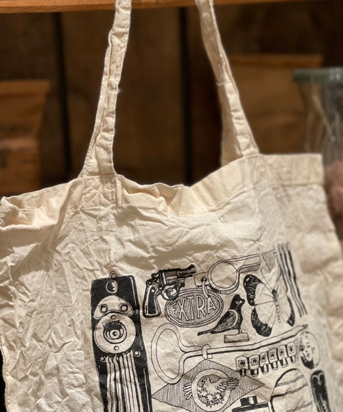 BEARDSLEY（ビアズリー）の「FPブロカントエコバッグ（エコバッグ/サブバッグ・レディース・アイボリー・FREE）」の10枚目の写真