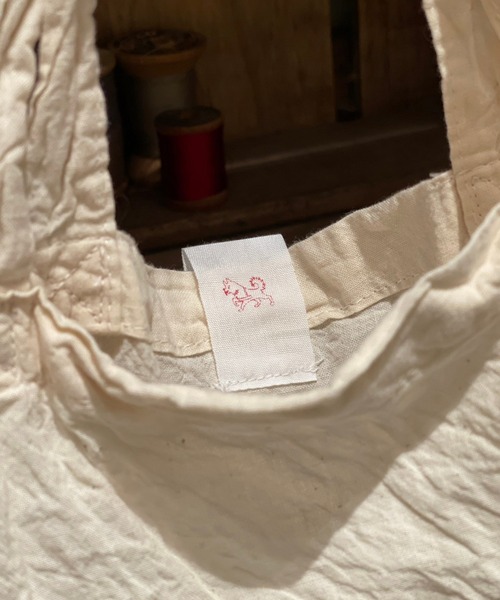 BEARDSLEY（ビアズリー）の「FPブロカントエコバッグ（エコバッグ/サブバッグ・レディース・アイボリー・FREE）」の11枚目の写真