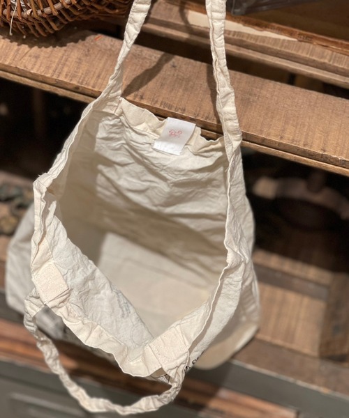 BEARDSLEY（ビアズリー）の「FPブロカントエコバッグ（エコバッグ/サブバッグ・レディース・アイボリー・FREE）」の12枚目の写真