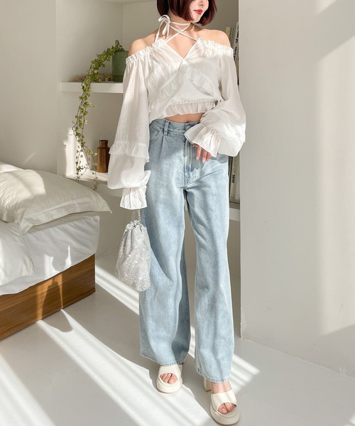 Heather(ヘザー)の「ストームヒールサンダル 105318(サンダル・レディース・アイボリー/ブラック・M/L/S)」の5枚目の写真