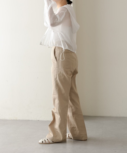 ear PAPILLONNER(イアパピヨネ)の「《日よけ・冷房対策》シアーパーカー【SUM1 STYLE】(パーカー・レディース・ブラック/ホワイト・FREE)」の22枚目の写真