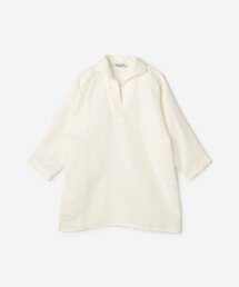 Bshop | DOU BOCHI Eric Bergere | リネン スキッパーシャツ WOMEN(シャツ/ブラウス)
