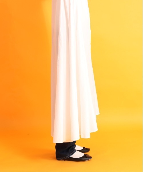 cepo(セポ)の「kacaフレアーシャツワンピース(シャツワンピース・レディース・イエロー/オフホワイト・M)」の17枚目の写真
