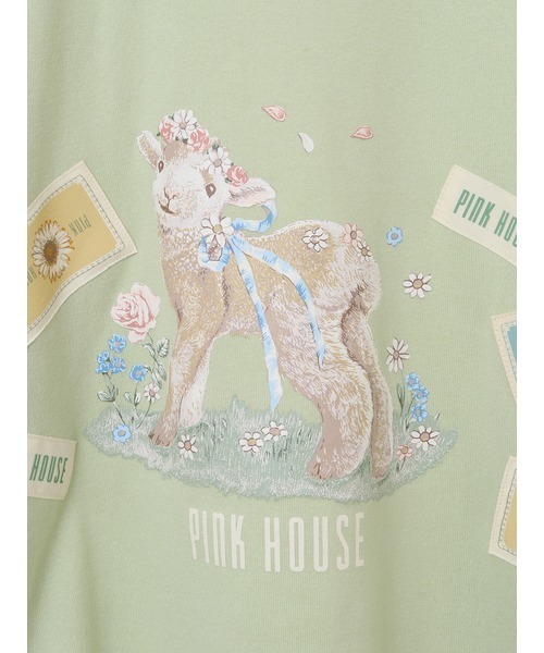 PINK HOUSE（ピンクハウス）の「ひつじプリントカットソー（T
