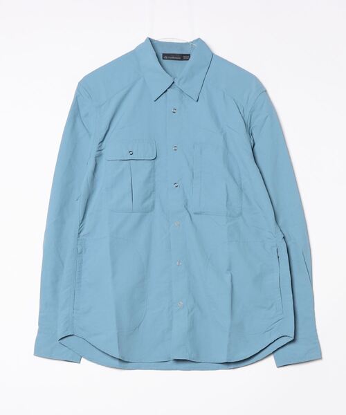 TRAIL BUM(トレイルバム)の「NITTY GRITTY SHIRTS / ニッティ グリッティ シャツ(シャツ/ブラウス・メンズ・グリーン系その他/スカイブルー/カーキ/サンドベージュ/グレイッシュブルー/ブラウン系その他・LARGE/MEDIUM/SMALL)」の5枚目の写真