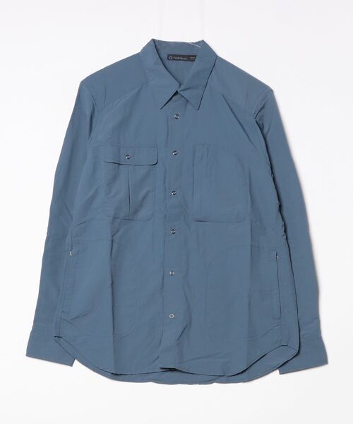 TRAIL BUM(トレイルバム)の「NITTY GRITTY SHIRTS / ニッティ グリッティ シャツ(シャツ/ブラウス・メンズ・グリーン系その他/スカイブルー/カーキ/サンドベージュ/グレイッシュブルー/ブラウン系その他・LARGE/MEDIUM/SMALL)」の11枚目の写真