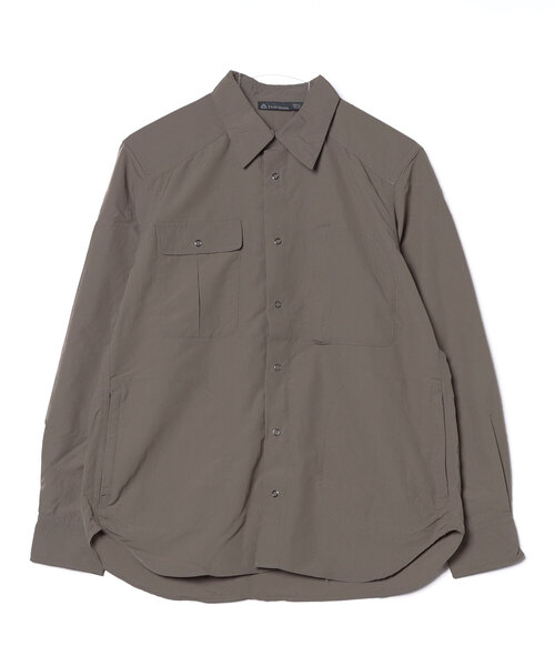TRAIL BUM(トレイルバム)の「NITTY GRITTY SHIRTS / ニッティ グリッティ シャツ(シャツ/ブラウス・メンズ・グリーン系その他/スカイブルー/カーキ/サンドベージュ/グレイッシュブルー/ブラウン系その他・LARGE/MEDIUM/SMALL)」の8枚目の写真