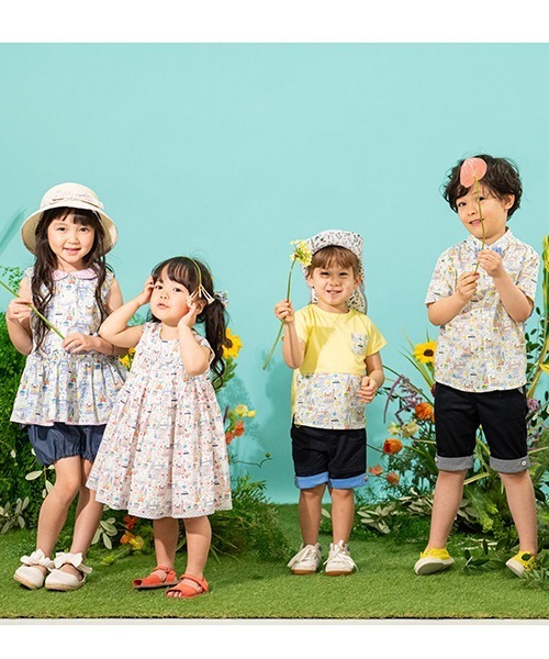 sense of wonder(センスオブワンダー)の「ハーフパンツ【日本製】(チノパンツ・キッズ・ネイビー・100cm/110cm/130cm/120cm/80cm/90cm)」の11枚目の写真