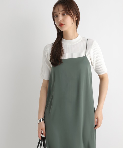 Andemiu(アンデミュウ)の「【イエローZOZO限定】キャミワンピース119387(ワンピース・レディース・グリーン/カーキ/ブラック/イエロー/ベージュ・FREE)」の11枚目の写真