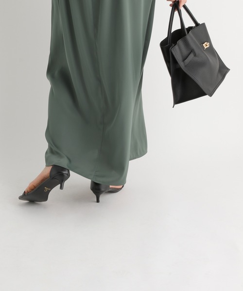 Andemiu(アンデミュウ)の「【イエローZOZO限定】キャミワンピース119387(ワンピース・レディース・グリーン/カーキ/ブラック/イエロー/ベージュ・FREE)」の15枚目の写真