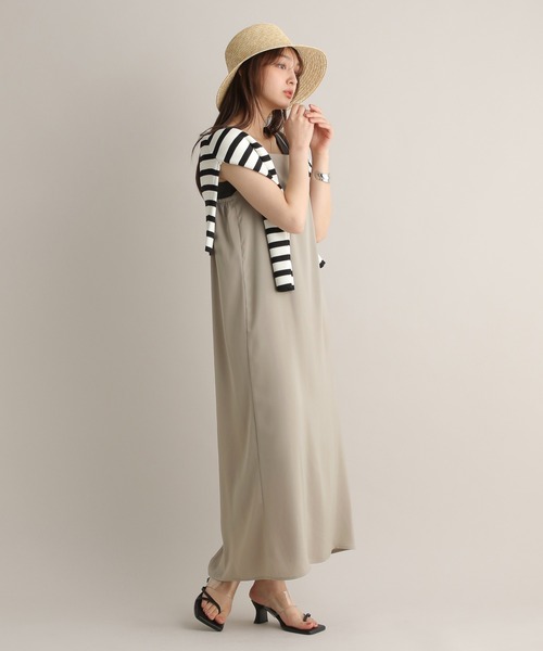 Andemiu(アンデミュウ)の「【イエローZOZO限定】キャミワンピース119387(ワンピース・レディース・グリーン/カーキ/ブラック/イエロー/ベージュ・FREE)」の17枚目の写真