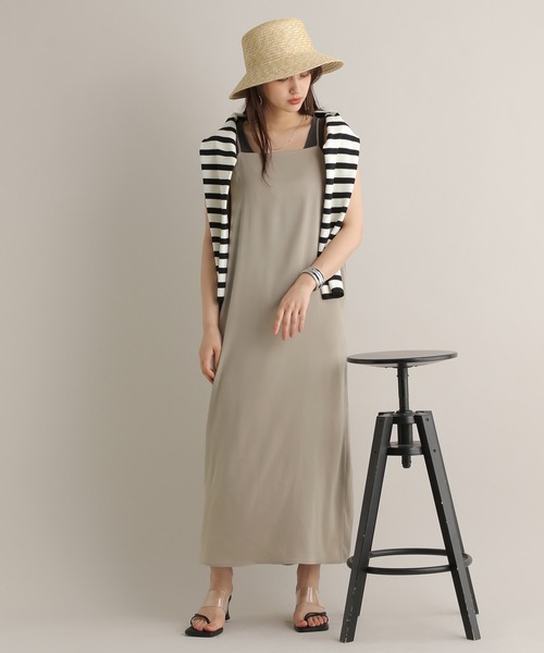 room306contemporary キャミソール ワンピース M イエロー セール】【イエローZOZO限定】キャミワンピース119387