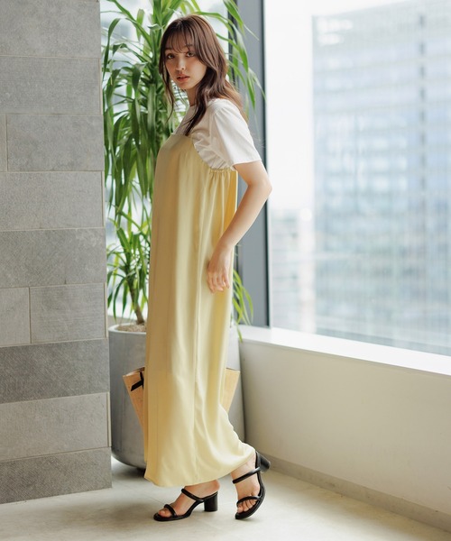 セール】【イエローZOZO限定】キャミワンピース119387