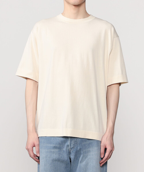 Bshop（ビショップ）の「RYE TENDER | 〈別注〉半袖クルーネックニット