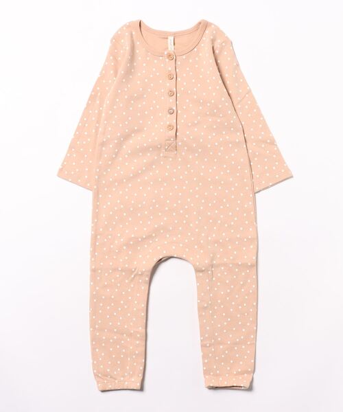【セール】【Bs】【it】【Quincy Mae】LONGSLEEVE JUMPSUIT | DOTS（その他ベビー用品）｜Quincy Mae（クインシーメイ）